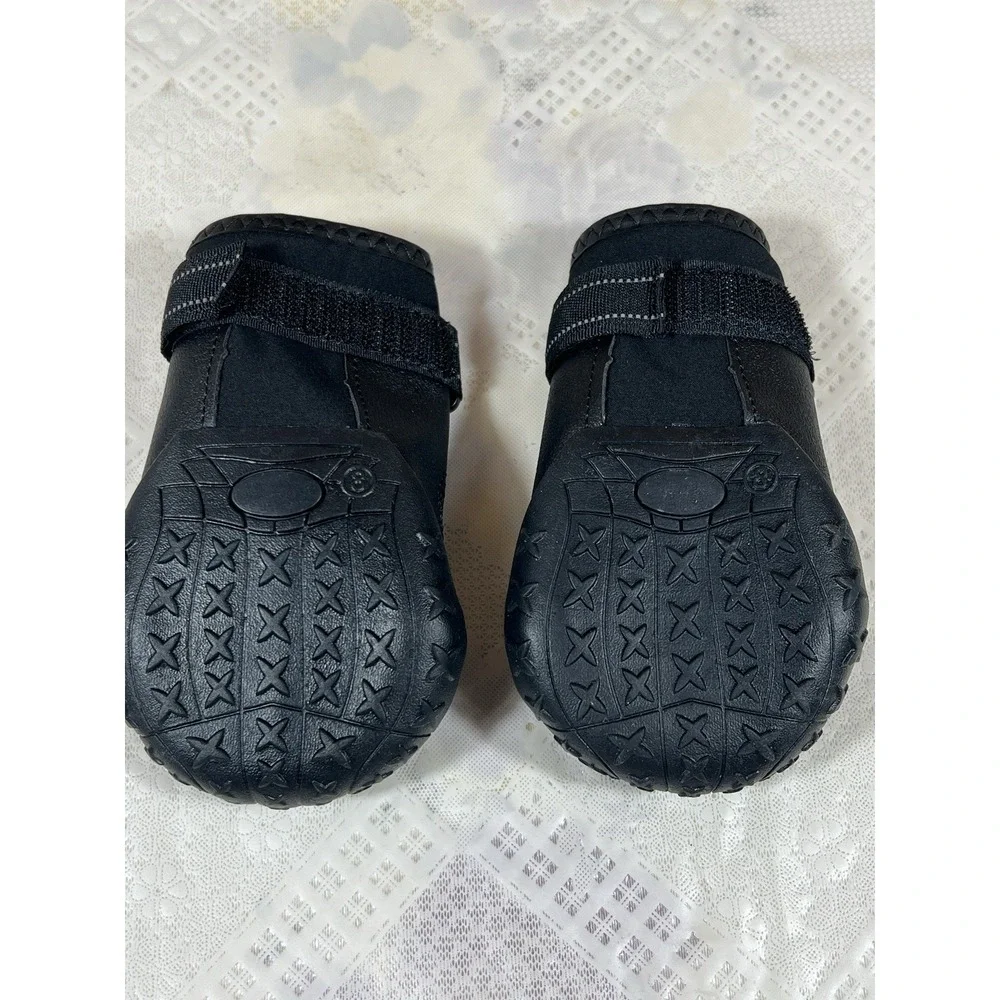 Premium Dog Shoes For Hiking , Rain, Mud And Hot Concrete‎ - Size 8 (3-3.25) XXL